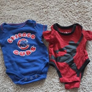 Blue Baby Onesie Set